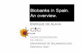 Biobanksin Spain. An overview. · – Quality control (common-harmonized- SOPs, minimal data set, ... frozen?, cell suspensions?) • Quality of the process. Developing standards,