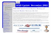SPED Update Dec 2008 - pipingdesigners.compipingdesigners.com/downloads/SPED Update Dec 2008.pdf · V O L U M E 1 , I S S U E 3 P A G E 5 AVEVA NET also enables plant operators to