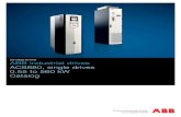 ABB industrial drives - ACS880, single drives, 0.55 to 560 … · Catalog | ABB industrial drives ACS880 single drives 5 Extended connectivity In addition to the standard interfaces,
