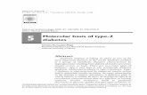 Molecular Endocrinology, 2006: 87-108 ISBN: 81-308-0100 … 5.pdf · Molecular basis of type-2 diabetes 89 availability and lifestyle have resulted in escalating rates of obesity