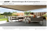 Awnings & Canopies - luxaflexpl.epubl.co.uk · Awnings & Canopies April 2017 Retail ... SILVER BQ PAGE 15 SILVER PS PAGE 16 ITALIA C PAGE 17 ITALIA NC PAGE 18 ... Spreader bungalow