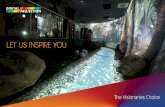 LET US INSPIRE YOU - Digital Projection US INSPIRE YOU The Visionaries Choice. ... experiences — challenge the status quo. We also take great satisfaction in seeing your projects