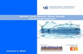 WSSC Rate Study Technical Report and Sewer Rate Study Technical Report . ... WSSC has adopted a strategy of encouraging water conservation, reflected in its multistep inclining
