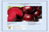 BEETROOT VALUE CHAIN PROFILE - nda.agric.za Publications...2.6 Market value Chain for beetroot 25 3. MARKET INTELLEGENCE 26 3.1 Tariffs 26 ... Beetroot exports to Angola have increased