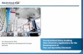 Functionalized Silicas Enabling Flow Chemistry .... SiliCycle... · 1 Functionalized Silicas Enabling Flow Chemistry Applications for the Development of Fine and Speciality Chemicals