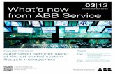 Process Automation Service from ABB Service · Process Automation Service 03|13 ... Classroom Expert Workshop and Certification discount ... Teleperm and WinCC/PCS7, and Invensys