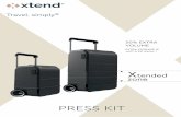 Dossier de Presse 20171030 EN - x-tend.io · Koert has been a Samsonite advisor for many years, Andrea was a product manager for Victorinox, Kelvin, Sam & Woody have been ... generation