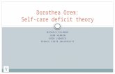 [PPT]Dorothea Orem Self care theory - Weeblyjeanharken.weebly.com/.../4/3/5/24350496/orem_final_ppt.pptx · Web viewMichele Gilmore Jean Harken Erin Ludwick Ferris State University