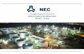Presentazione standard di PowerPoint - NEC SRL · • Petreco – Ecuador • Baker Hughes ... Skid Desalting Unit; Final User: ENPPI (Cameron) Project: Assiut Refinery (Egypt) Scope: