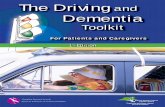 The Driving and Dementia - Home | RGPEO: Regional ... d toolkit pt crgvr eng with hyperlinks... · We are pleased to offer you the Driving and Dementia Toolkit, ... doctor must ask