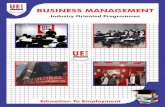 BUSINESS MANAGEMENT booklet A5.pdfDiploma in Business Management (DBM) Retail & Logistics Banking & Finance Sales & Marketing UGC Approved University Industry ...