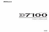 Nikon D7100 Manual D7100 Manual