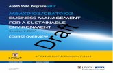 MBAX9103/GBAT9103 BUSINESS MANAGEMENT Management for a Sustainable Environment 1 Session 1, 2017 Business Management for a Sustainable Environment Week no Week begins Unit Assignment