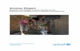 GUIDANCE FOR UNICEF COUNTRY OFFICES ON THE … · Guidance for UNICEF Country Offices on the Investigation and Mitigation of Arsenic Contamination . ... The contamination of drinking