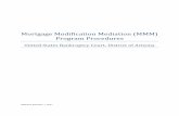 Mortgage Modification Mediation (MMM) Program … 2 of 24 Mortgage Modification Mediation (MMM) Program Procedures United States Bankruptcy Court, District of Arizona I. Purpose –