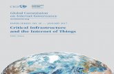 PAPER SERIES: NO. 46 — JANUARY 2017 Critical ... no.46... · CRITICAL INFRASTRuCTuRE ANd THE INTERNET OF THINGS TOBBy SIMON • 1 ACRONYMS CERTs Computer Emergency Response Teams