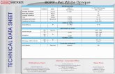 Pet White Opaque - GarwarePoly pdf/Coated Lable/pet lable...BOPP : Pet White Opaque PROPERTIES Average Thickness Thickness Variation Average Substance Yield Wettability (Both Side)