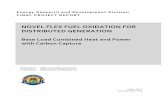 NOVEL FLEX FUEL OXIDATION FOR DISTRIBUTED ... Research and Development Division FINAL PROJECT REPORT NOVEL FLEX FUEL OXIDATION FOR DISTRIBUTED GENERATION Base Load Combined Heat and