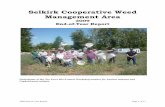Selkirk Cooperative Weed Management Area - Land ... End-of-Year Report Page 3 of 17 Introduction The Selkirk Cooperative Weed Management Area was developed to facilitate effective