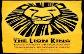 377269 LK PRIMARY PACK.ps, page 9 @ Preflight ( …drlqq8xn694xu.cloudfront.net/wp-content/uploads/2015/11/...Rafiki DISNEY’s the Lion King’ Primary Resource pack 5 Dear Teacher,