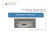 ODYSSEY HF Series™ X-ray Generatorsspectrumxray.com/sites/default/files/pdfs/Quantum-ODYSSEY.pdf · Operator’s Manual ODYSSEY HF Series ... • Service Manual P/N DC30-011: Contains