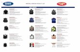 IMPERIAL ARMOUR PRODUCT LIST september 2012 imperial armour product list front opening traffic vest high visibility front opening vest reflective vest product code: iav005