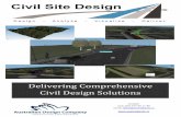 Civil Site Design - PROCAD · Civil Site Design for Civil 3D Civil Design and Drafting Here’s how Civil Site Design can benefit you: ... used in the final surface model and drafting