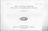 Soil Testing Methods: The Universal Soil Testing … 127 January, 1939 Soil Testing Methods The Universal Soil Testing System M. F. MORGAN CONDENSED AND REVISED FROM BULLETIN 392 xe30U1.