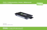 T24 Telemetry User Manual - LCM Systems Ltd Telemetry User Manual.pdf · Product Quick Locator ... Configuration ... Mantracourt Electronics Limited T24 Telemetry User Manual 4 T24-VAe
