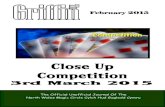 Grifﬁn - North Wales Magic Circle · Grifﬁn e 3rd March 2015 Close Up Competition. Welcome to the February 2015 edition ... Luke Jermay and Michael Weber, they both really had