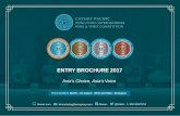 ENTRY BROCHURE 2017 - Cathay Pacific Hong Kong ... BROCHURE 2017 Asia’s Choice, Asia’sVoice Entry Deadline: Spirits - 21 August Wine and Sake ... CathayPacific Simon Tam Head of