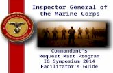 [PPT]PowerPoint Presentation - Headquarters Marine Corps and Downloads... · Web viewPurpose of Request Mast Allow grievances to be brought before the commander. Should never supplant