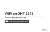 manual ONT 2516 - Axtelaxtel.mx/sites/default/files/Manual WiFi en ONT 2516_0.pdf · GPON Home Gateway Application > Port Forwarding ProtocOl Status Delete Log out WAN port LAN port
