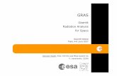 Geant4 Radiation Analysis for Space - IN2P3geant4.in2p3.fr/2007/prog/GiovanniSantin/GSantin_Geant4_Paris07... · Geant4 Radiation Analysis for Space Geant4 tutorial Paris, ... rad,