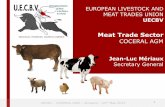 Meat Trade Sector - COCERAL Meriaux PPT.pdf · Meat Trade Sector COCERAL AGM ... DG AGRI g 8 6 6 3 7 0 7 5 0 ... evolution Monthly evolution of the market price for different meats
