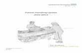 Patient Handling Update 2012 /2013 · Patient Handling Update ... session is to review and build upon the practical application of manual handling ... the health and safety of their