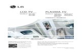 LCD TV PLASMA - LG Electronics Controls (Model Name:42PC1D**/42PC3D**/50PC3D**) 11 Connection Options (Model Name:42PC1D**/42PC3D**/50PC3D**) 12~16 RemoteControl KeyFunctions 17 Various
