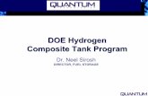 DOE Hydrogen Composite Tank Program · DOE Hydrogen Composite Tank Program. ... design, process to improve ... Design & process improvements to address storage tank costs are on-going.