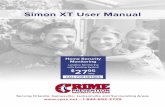 Simon XT User Manual – Crime Prevention Security - CPSS · this Agreement shall automatically terminate in the event of such a transfer or distribution; ... Simon XT User Manual