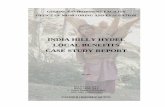 INDIA HILLY HYDEL LOCAL BENEFITS CASE STUDY REPORT · Global Environment Facility Office of Monitoring and Evaluation India Hilly Hydel Local Benefits Case Study Report Page i of