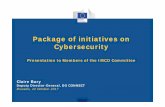 Package of initiatives on Cybersecurity - European … cybersec… ·  · 2017-10-12Package of initiatives on Cybersecurity Presentation to Members of the IMCO Committee Claire Bury