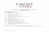 CORE Phase II Policies and Operating Rules - CAQH · Phase II CORE 200 Guiding Principles version 2.1.0 March 2011 UNDERLYING ASSUMPTIONS FOR ALL PHASE II CORE OPERATING RULES Phase