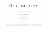 Interactive Update - Genesys · Refresh doesn't work when ... Interactive Update 2.0 SU 5 was the last ... Switchover pair If you install Interactive Update Provider on more than