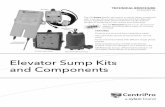 Elevator Sump Kits and Components - Amazon S3Cen… · The Oil Smart. Switch with panel or alarm, when combined with a pump, allows water to be pumped from Elevator sumps, leachate