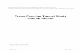 Trans-Pennine tunnel study: interim report Tunnel Study Interim Report Date: 24November 2015 Version 11_0 Page 1 of 58 This interim report has been superseded by the updated interim