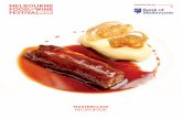 MASTERCLASS RECIPE BOOK - Melbourne Food and … · MASTERCLASS. RECIPE BOOK. 2. MFWF MASTERCLASS 2016. MFWF MASTERCLASS 2016. 3 Welcome to . ... Bank of Melbourne are dishing out