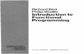 Introduction to Functional Programming - Spring 2015usi-pl.github.io/lc/sp-2015/doc/Bird_Wadler. Introduction to... · Richard Bird Philip Wadler Introduction to Functional Programming