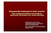 Satoyama-like landscapes in North Americasatoyama-initiative.org/.../uploads/2014/09/04_Jessica-Brown.pdfSatoyama-like landscapes in North America: Their management features and benefits