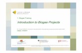 Introduction to Biogas Projects - biyogaz.web.tr1).pdf · • Steps to be followed to implement a biogas project • Important parts and equipment of a industrial size biogas plant