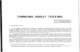 THINKING ABOUT TESTING - Fundação Carlos Chagas ·  · 2015-05-19Influences of the structuralist view of ianguage ... variable learner characteristics . ... the integrative approach
